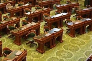 California State Legislature chamber