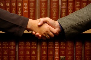 Legal handshake image
