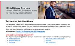 LexisNexis Digital Library Overview Flyer